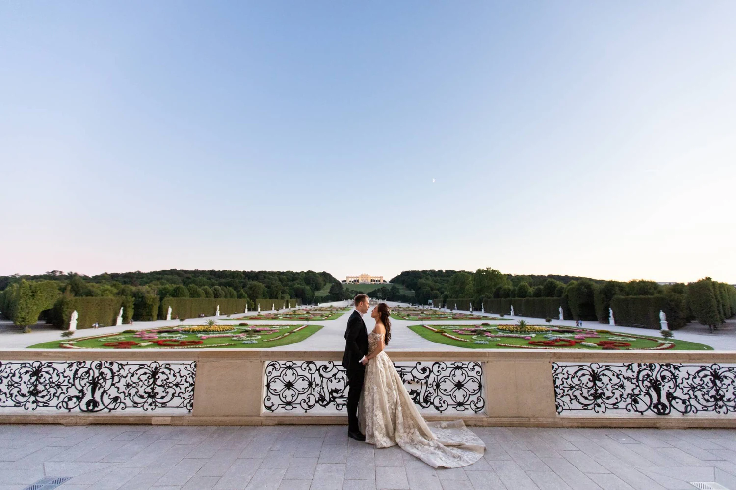 Austria vienna wedding schloss schoenbrunn