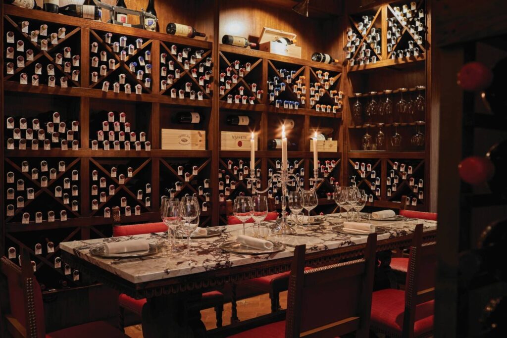 Wine cellar - event space of Belmond Villa San Michele Florence Tuscany Italy